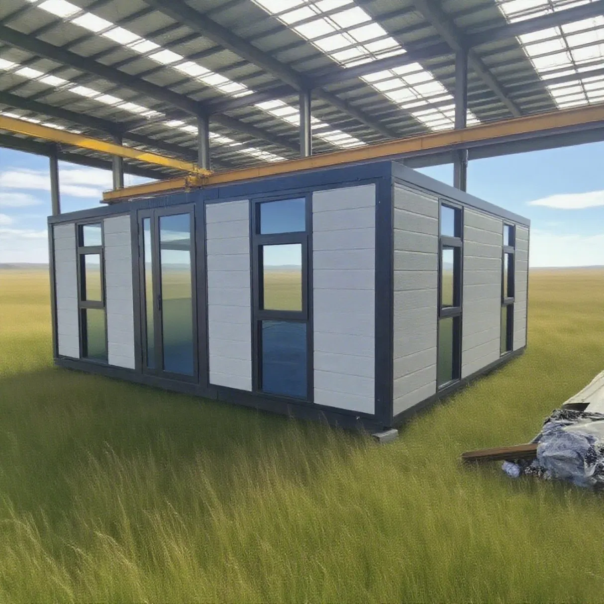Prefabricated Building Portable Home Modular Foldable Tiny Folding Mobile Luxury Expandable Cabin