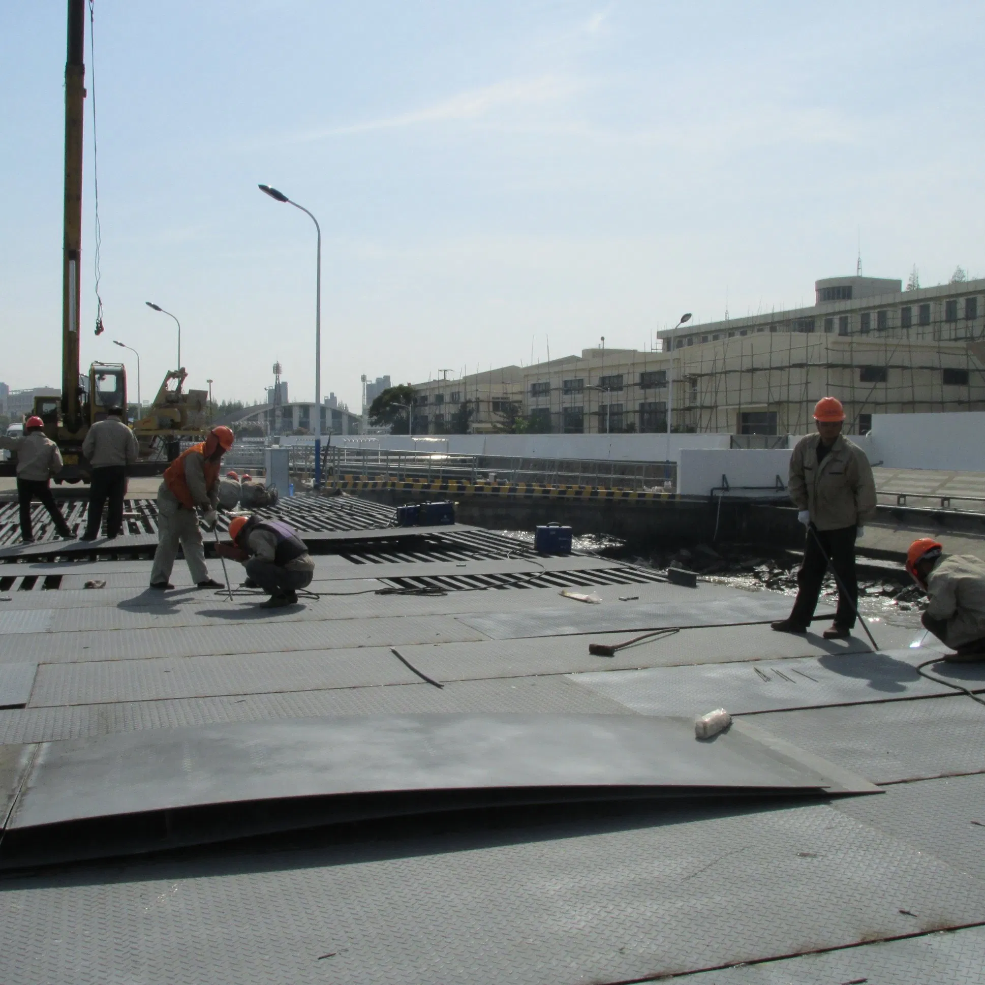 Heavy Steel Structure Portable Bailey Bridge Design for Sale Prefab Steel Structure Building