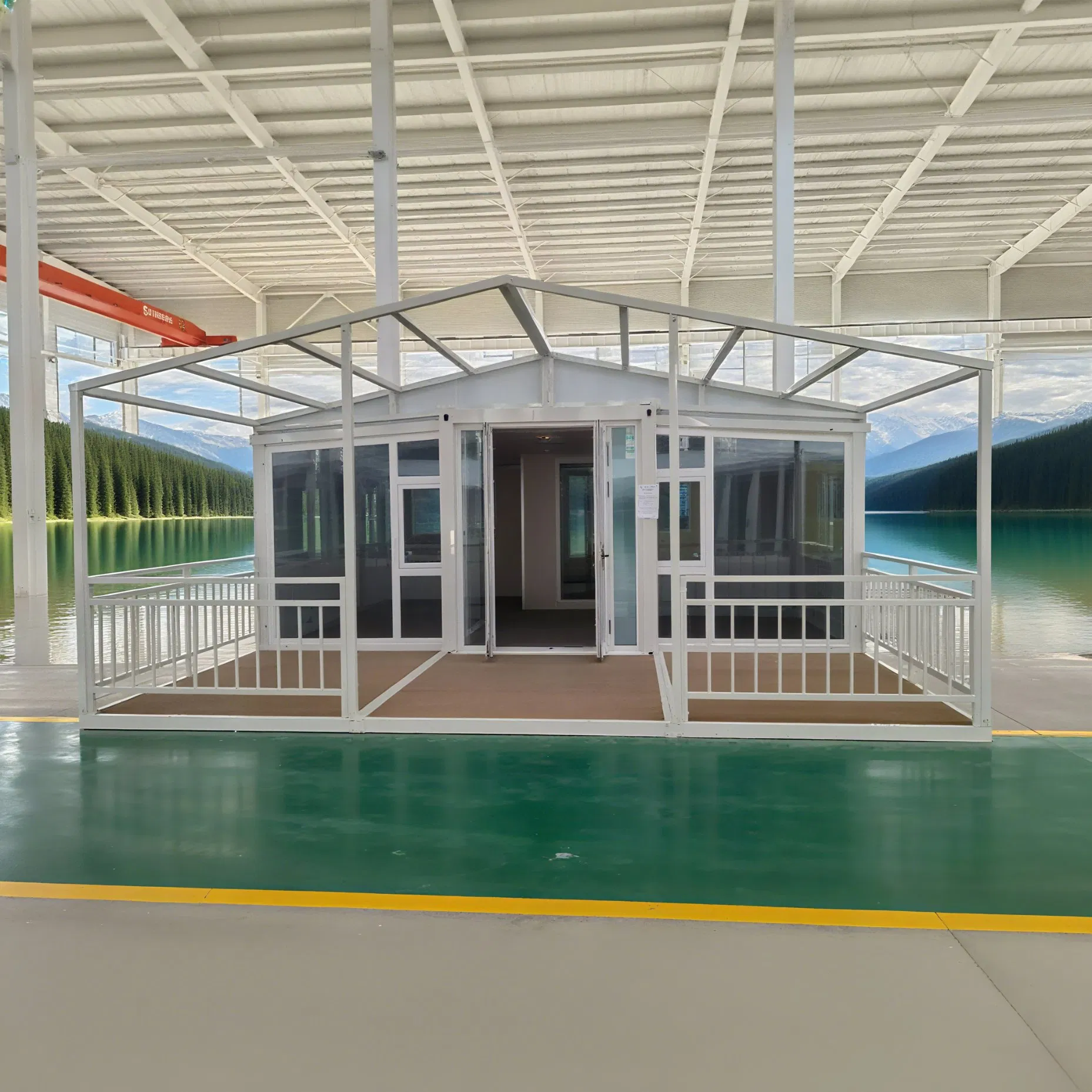 Prefabricated Building Portable Foldable Tiny Folding Mobile Luxury Expandable Cabin