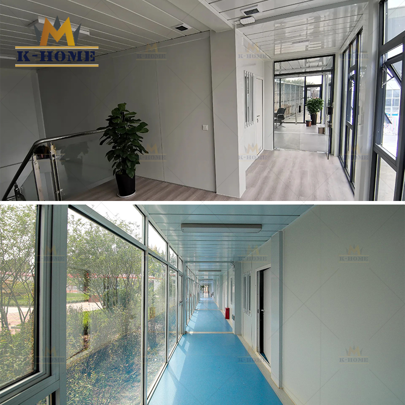 20 FT Prefabricated Low Cost Flat Pack Modular Building for Sale