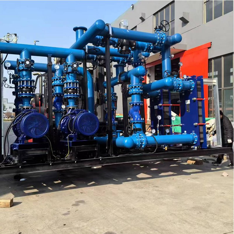 Stainless Steel Industrial Desalination Plants Heat Exchanger Unit