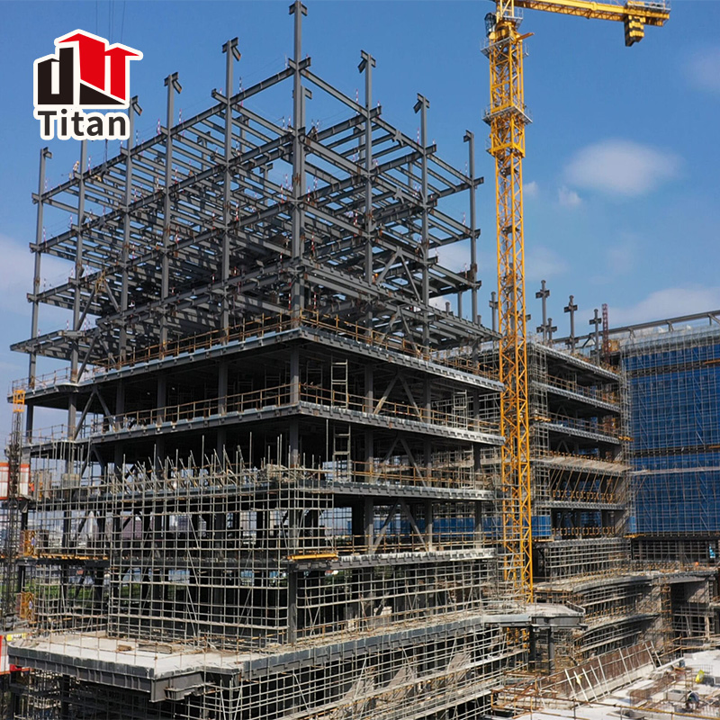 Detachable Flat Pack Container Office Temporary Camp Modular Steel Building