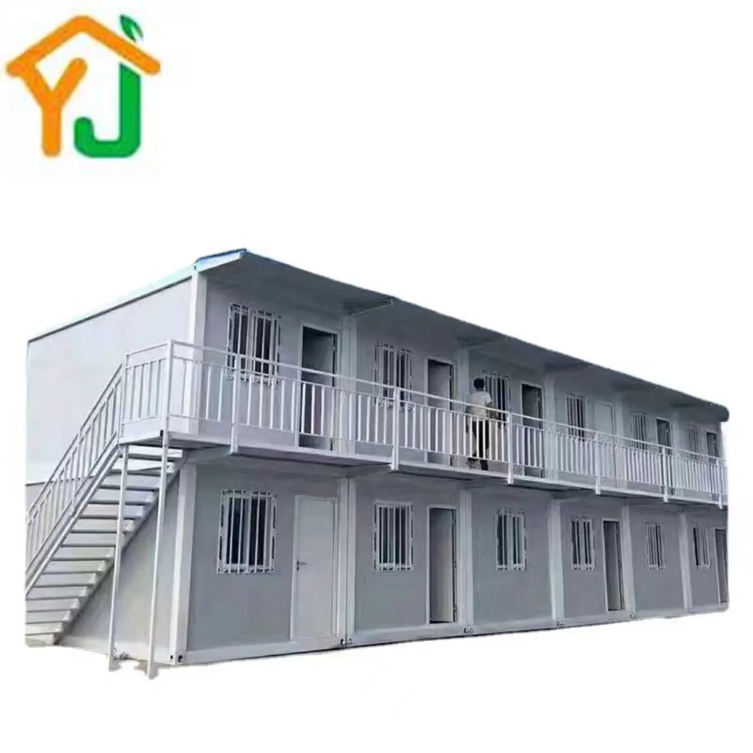 Modern Prefabricated Export Modular Steel Structural Integrated Construction Site with Double Layersmodern Prefabricated Export Modular Storage Housing