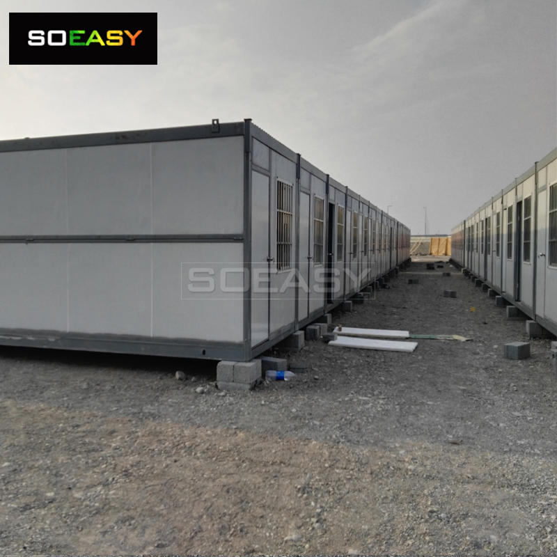 Oil and Gas Camp Building Prefabricated Folding Container Home House Dormitory Camp