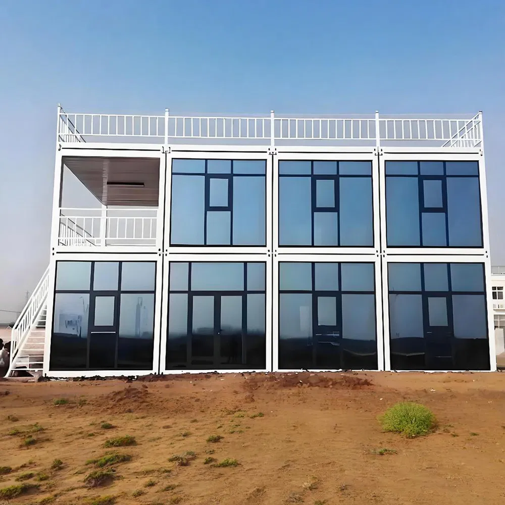 Chinese Export Construction Site Prefabricated Prefabricated Prefabricated Movable Housing Steel Structure Detachable Manufacturer Direct Sales