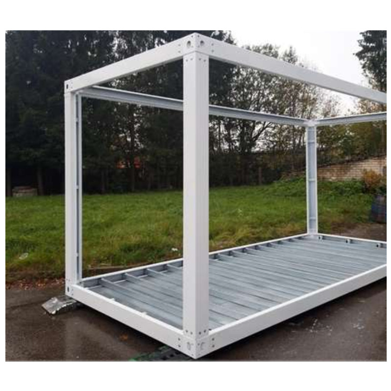 China Luxury Prefab/Prefabricated Steel Mobile Modular Portable Flat Pack Small Garden 10FT 20FT 40FT Glass Shipping Container Site House Home Office for Sale