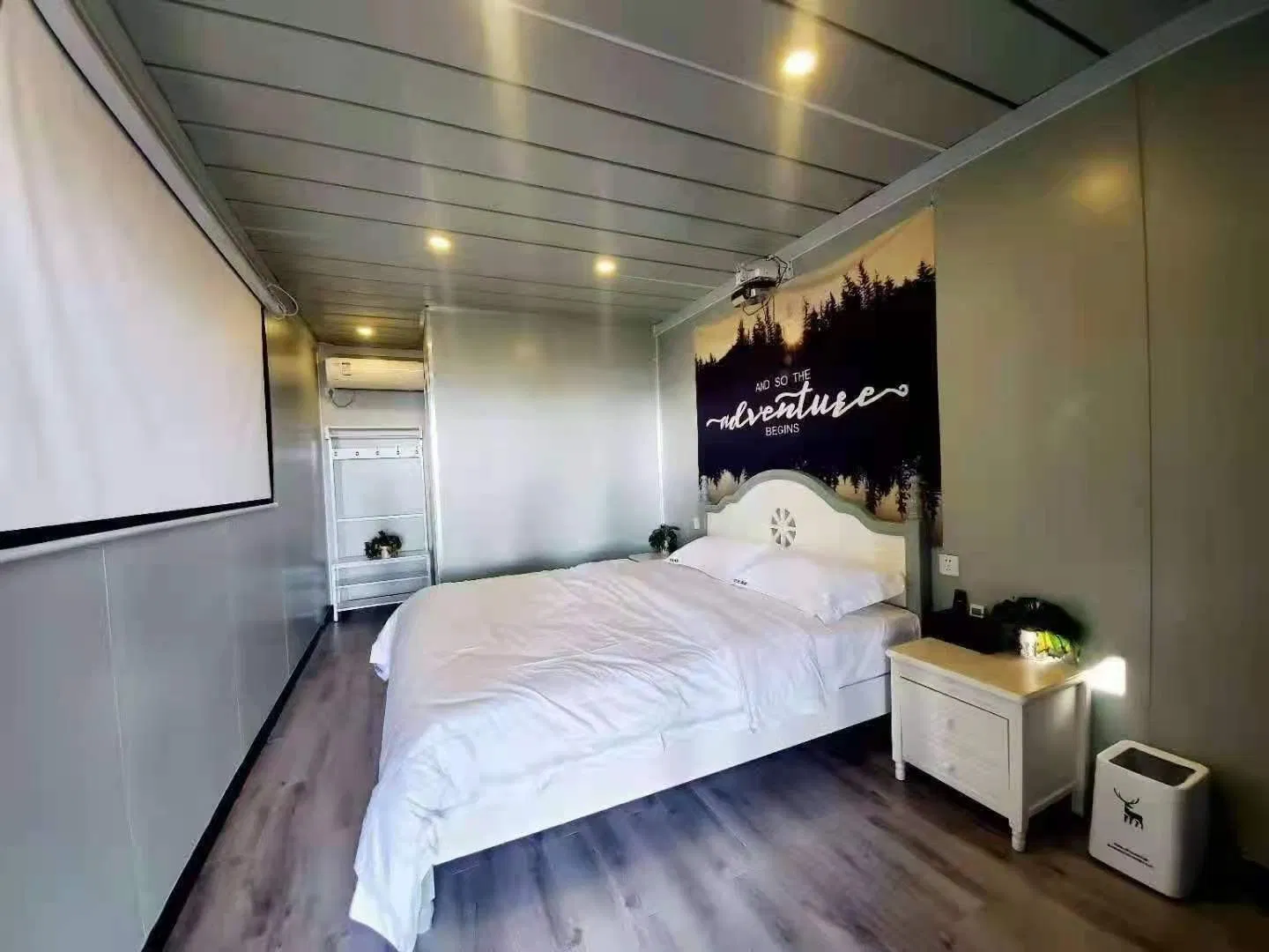 Prefab Smart Tiny Quick Assembly Casas Prefabricadas Modulares Modern Glass Kits Prefabricated Villa Cabin House