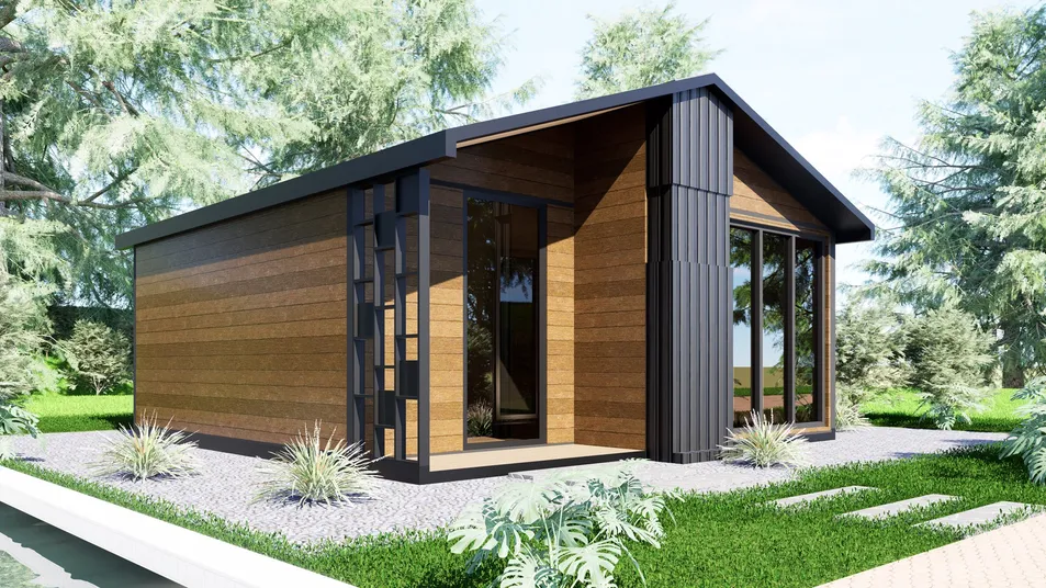 Folding House S6 Exterior
