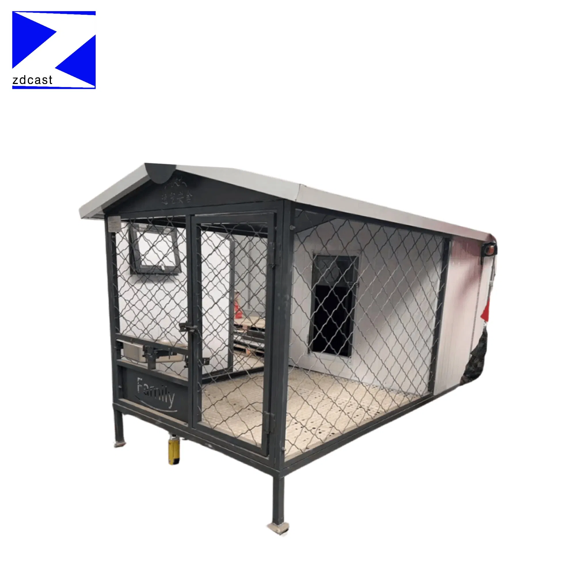 Zd Factory Price Custom Kennel Panel Mobile Detachable Large Pet Kennel House Outdoor Dog House