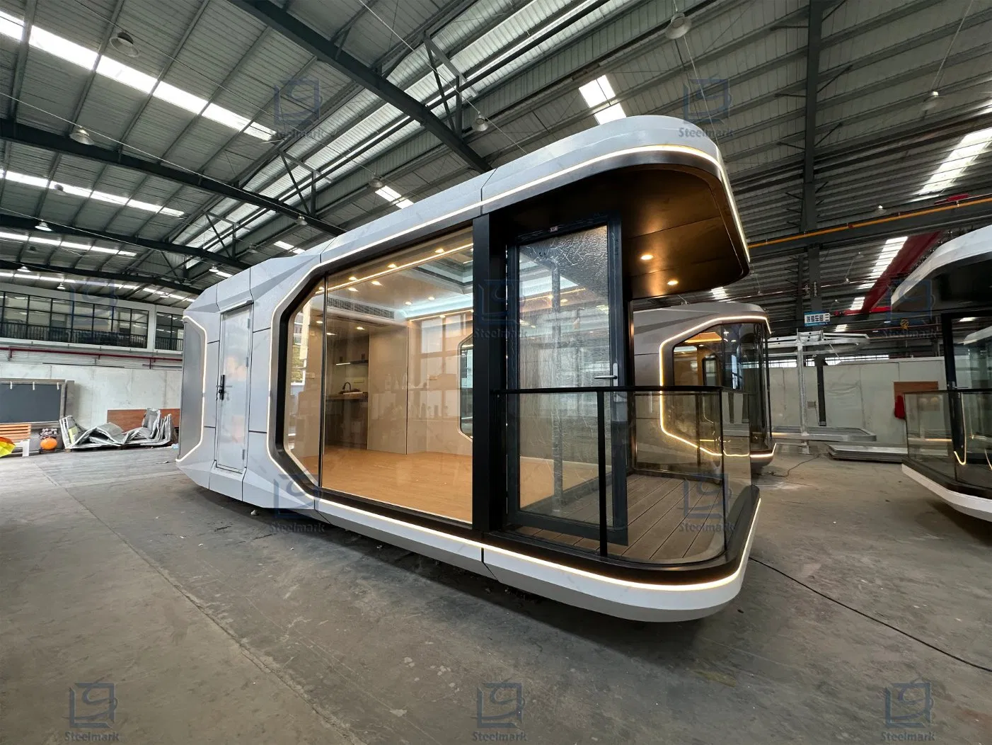 Soundproofed High Quality Housing Prefabricated Container Capsule House Resort Hotel Mobile Office