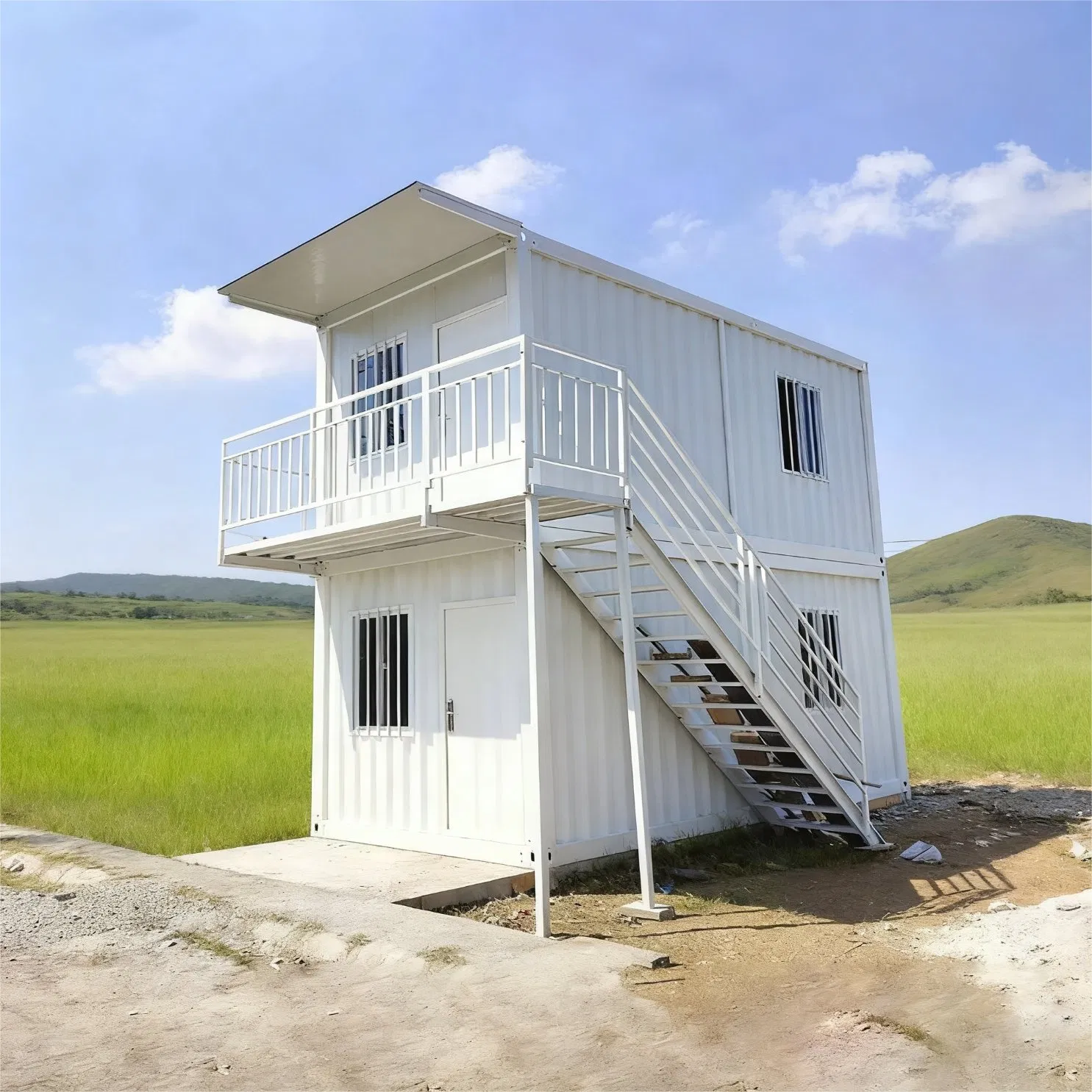 Custom Flat Pack Container Homes Prefab Units for Project Housing &amp; Temporary Office