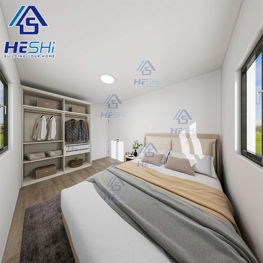 New Design Prefabricated 40FT 20FT Foldable Modular Home Steel Structure Prefab Price Container Expandable House