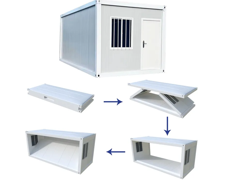Folding container house