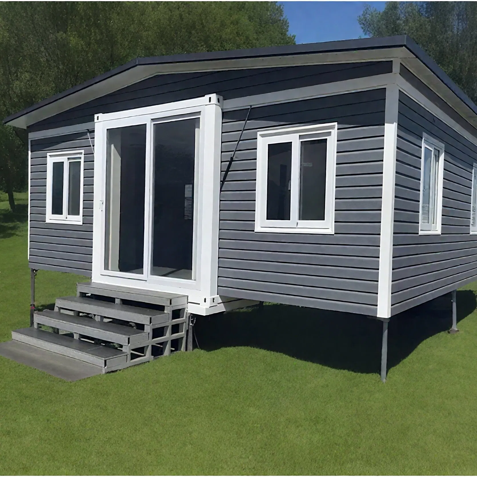 Large Prefab 20FT Building Portable Foldable Tiny Folding Mobile Luxury Expandable Cabin