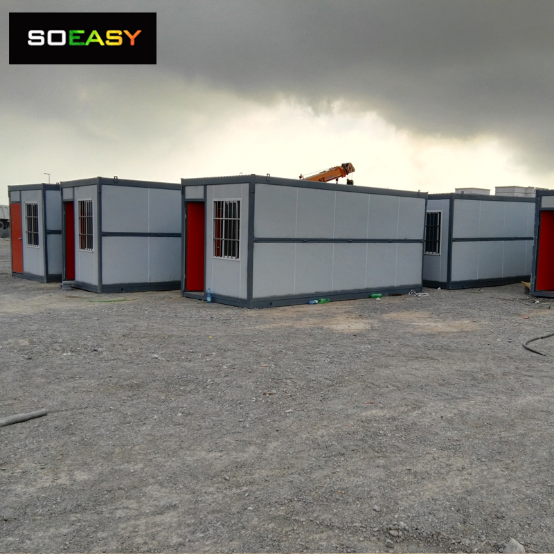 Manufacturers Modular Folding Prefabricated Tiny Home Temporary Prefab Container Affordable House