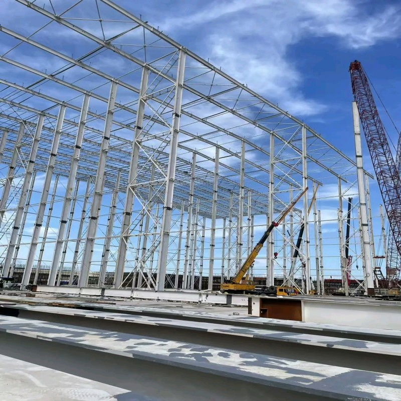 Multi-Functional, Space-Saving, Foldable Steel Structure Building for Mobile Workshop Units, Outdoor Events