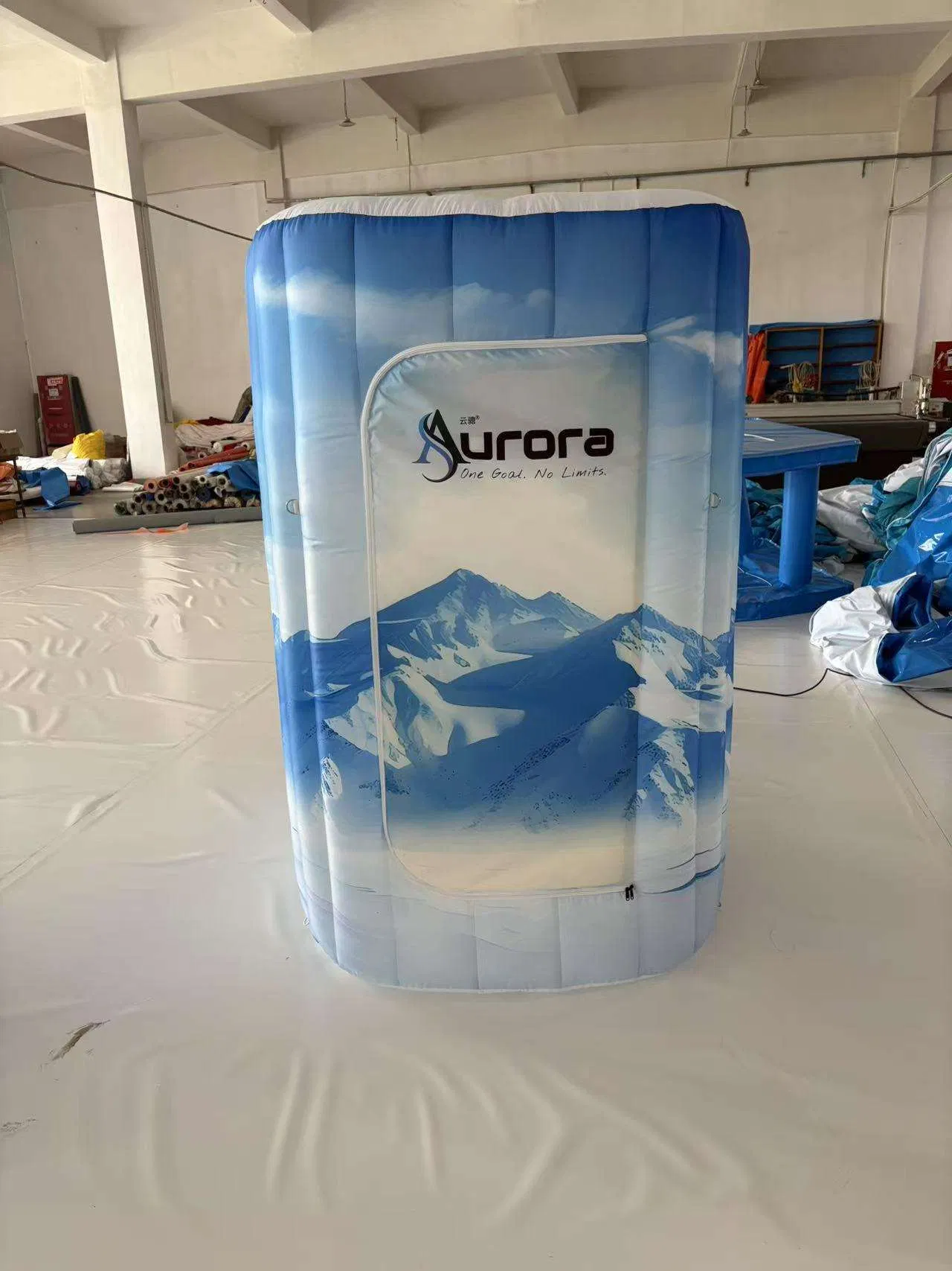 Modern Outdoor Marathon Use Yuncong Aurora D3 FRP Cold Therapy Cabin Portable Foldable-180max Cooling Exercise Restore Enhance