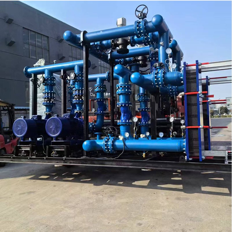 Hydronic Industrial Solar Thermal Applications Heat Exchanger Unit