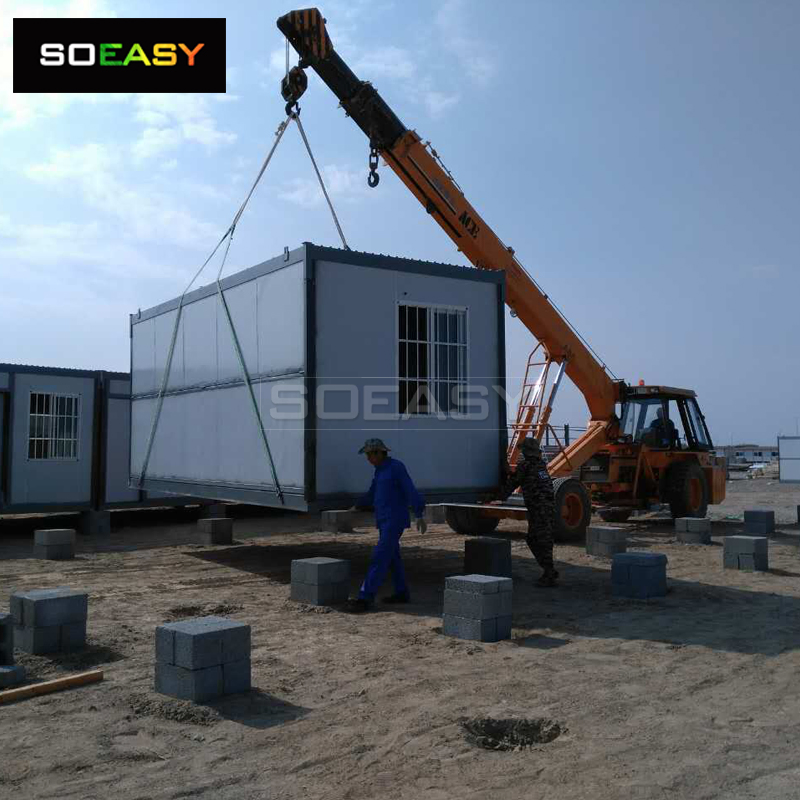 Oil and Gas Camp Building Prefabricated Folding Container Home House Dormitory Camp