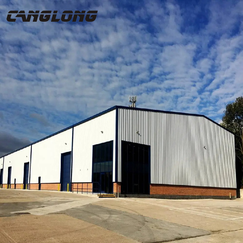 China Modular Prefab Flat Pack Steel Structure Building for Industrial