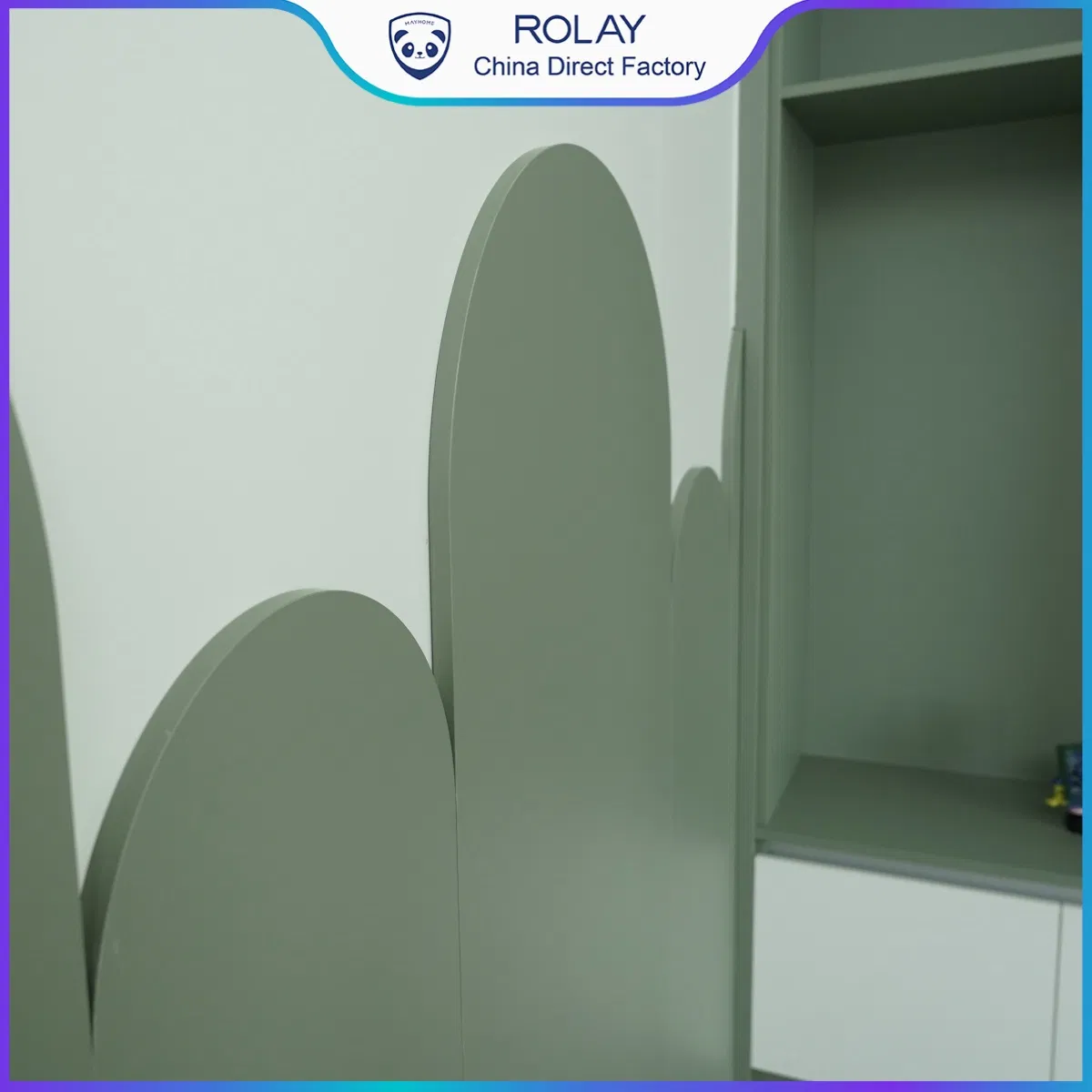 Rust Resistant Water Montessori Furniture Playroom Wardrobe Play Unit with Factory Price