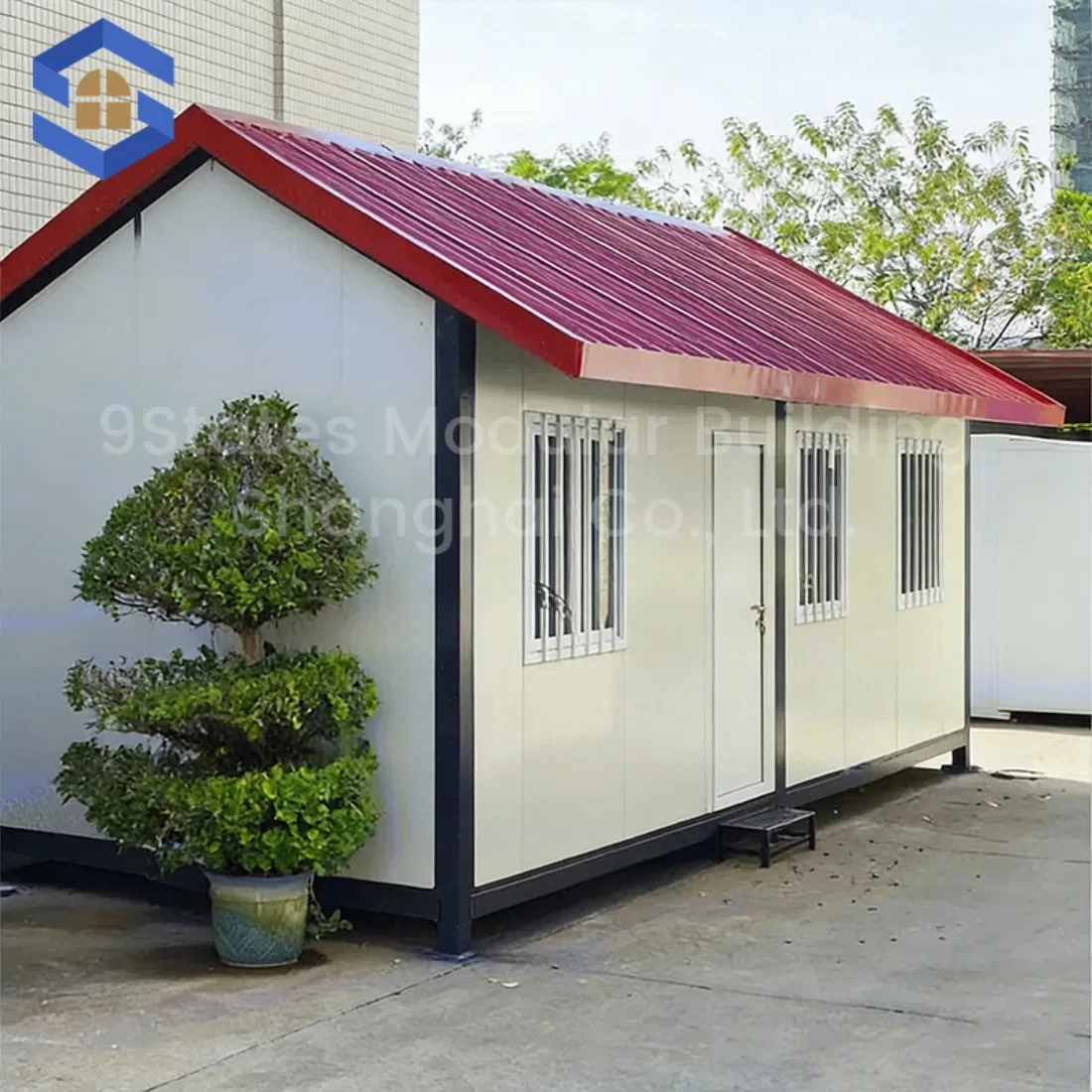 Budget-Friendly Foldable Wind Resistant Green Building Steel Building for Sustainable Container Resettlement Housing