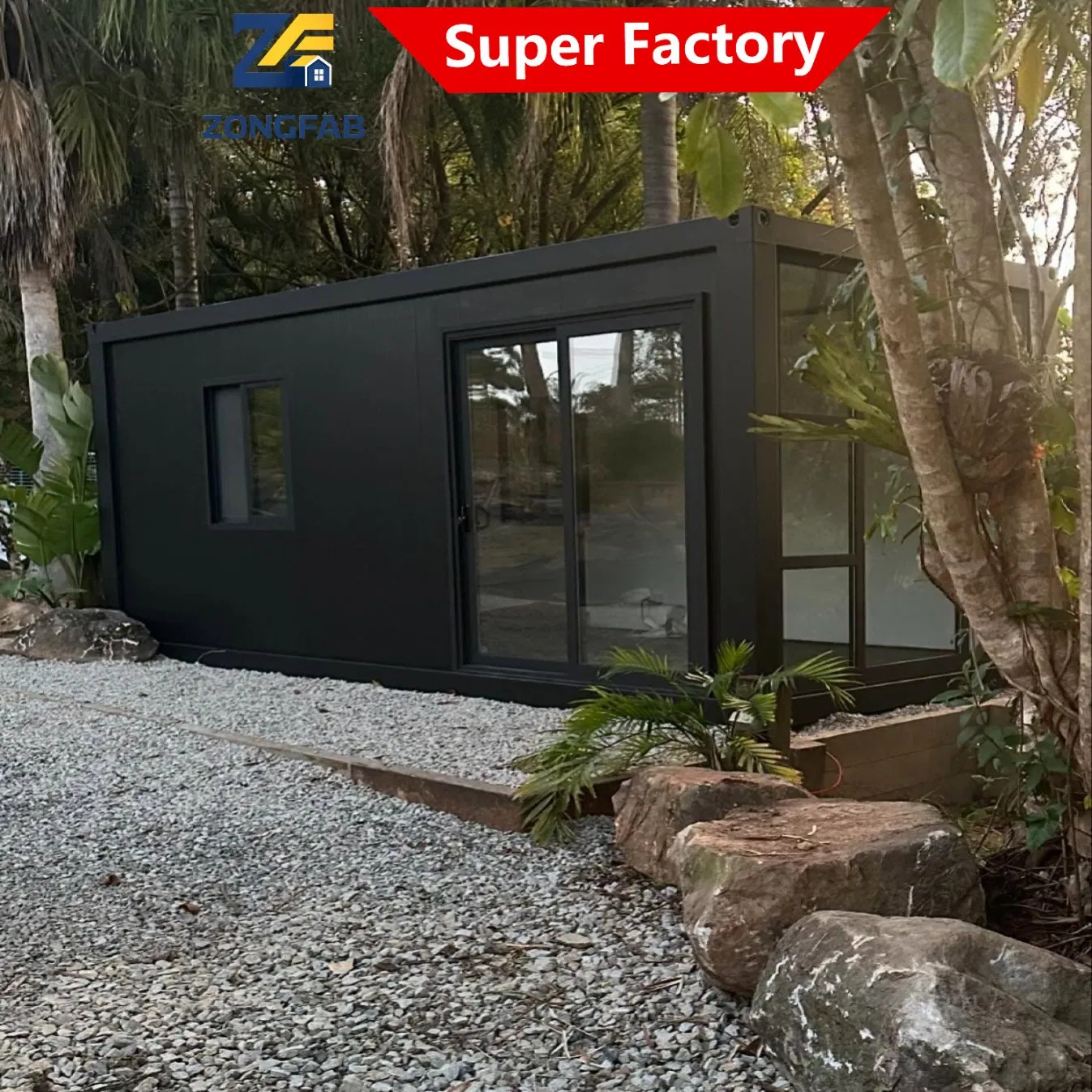 Theraml Insulation Sandwich Panel Wall Steel Living Detachable Assembly Prefab Modular Container House Home