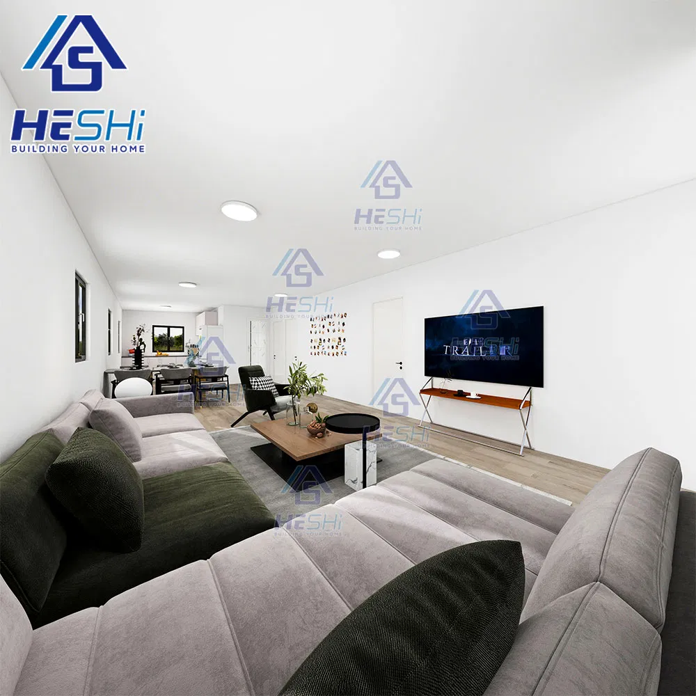 New Design Prefabricated 40FT 20FT Foldable Modular Home Steel Structure Prefab Price Container Expandable House