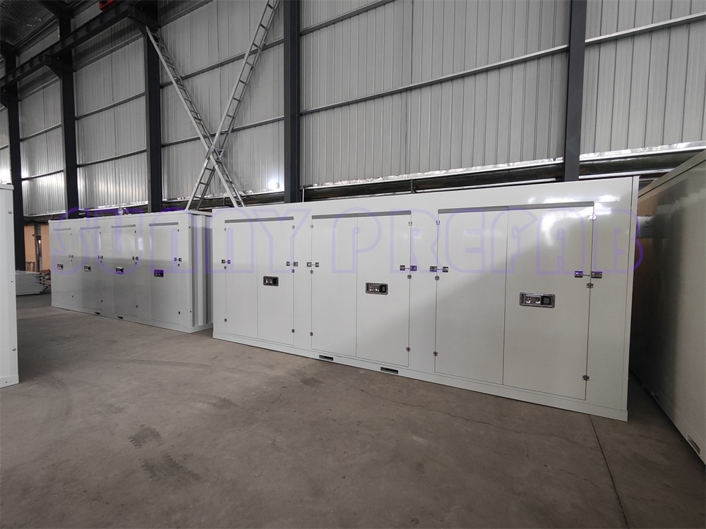 Multiple Doors Demountable Quick Built Partition Divided Assemble Storage Units