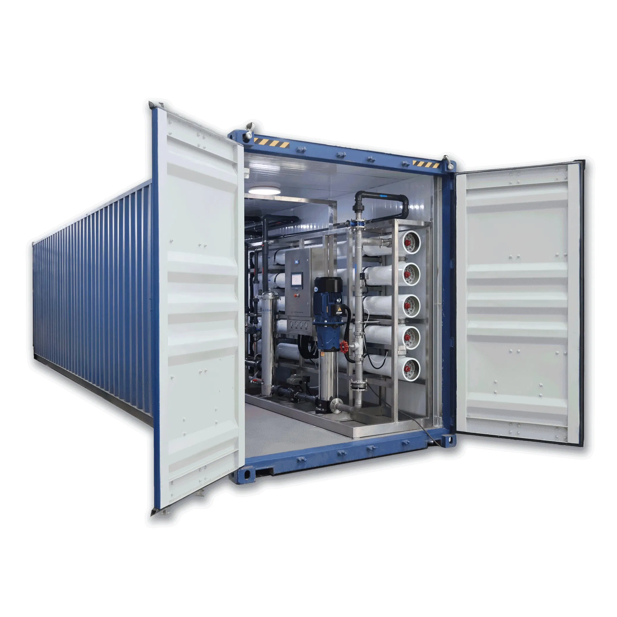 15tph RO Container Water Purification System Reverse Osmosis System Desalination Plant