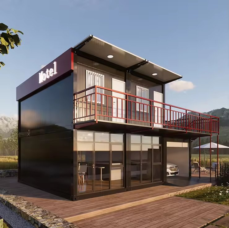 Hot Sale Sandwich Panel Container Mobile Modular Living House Homes Detachable Prefabricated House