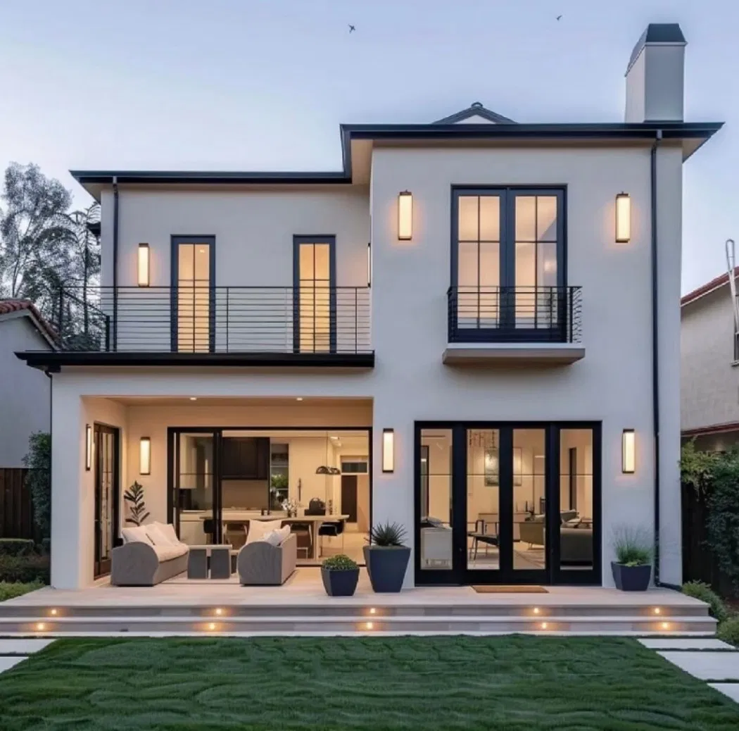 Modular Steel Eco-Friendly Vacation Villa-Quick Assembly Multi-Storey Prefab House Durable Frame Modern Custom Design for Resort