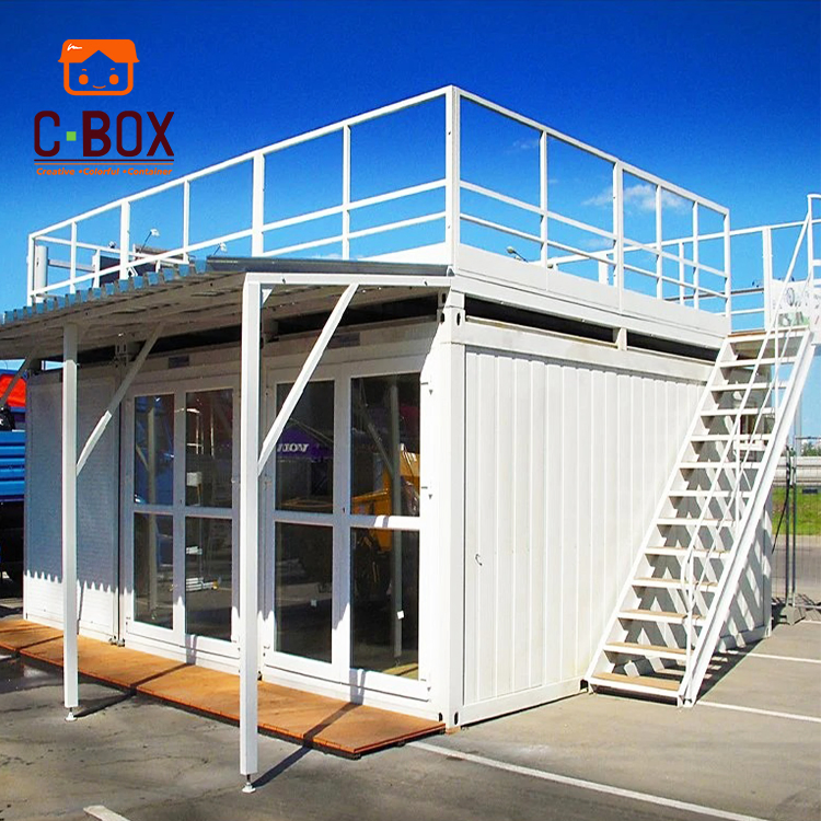 Cbox Luxury Modern Prefabricated Mobile Living Container Homes Office