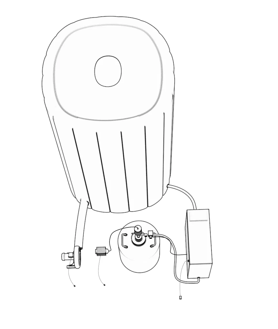 Modern Outdoor Marathon Use Yuncong Aurora D3 FRP Cold Therapy Cabin Portable Foldable-180max Cooling Exercise Restore Enhance