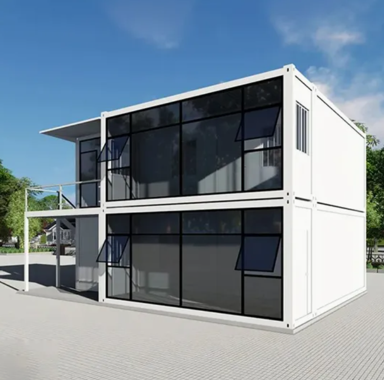 New Design Detachable Container House Customizedflat Pack Steel Sandwich Panel Material Good Heat Insulation Hotel Office Shop