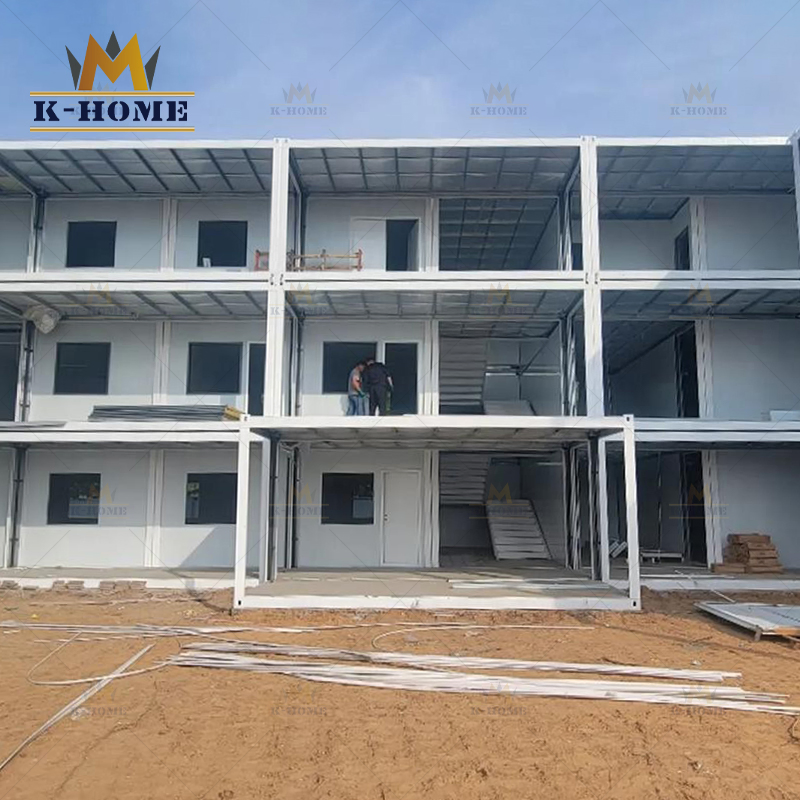Steel Sandwich Panel Prefabricated Labour Temporary Workforce Housing Units