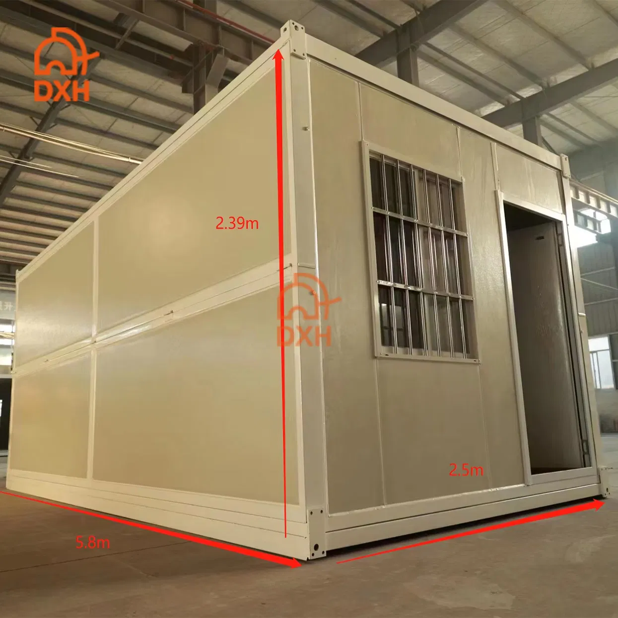 Daxiang Cheap Price Shop Foldable China Commercial Rent Quick Assembly Warehouse Refugee Camp Office Farmhouse Storage Prefab Folding Container House