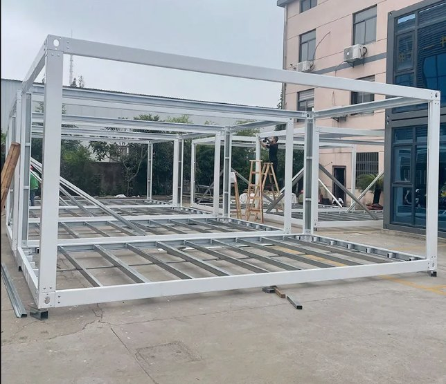 Hot Sale Detachable Container Steel Structure Sandwich Panel Modular House