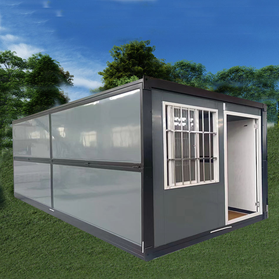 Portable Foldable Office Cabin - 20FT Prefab Container Home