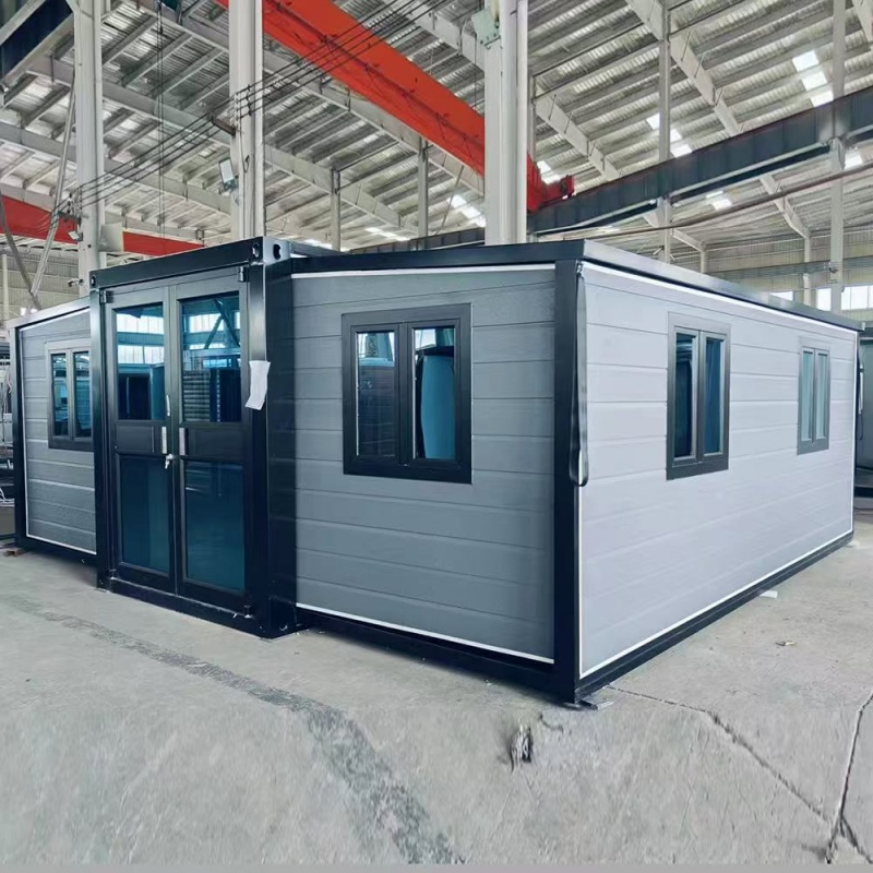 Waterproof, Fireproof. Villa Shipping Flat Pack Movable House Container Home ODM Expandable Prefabricated House