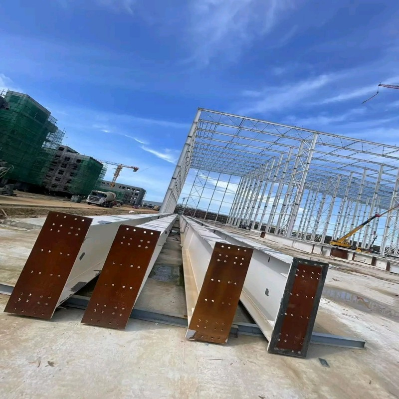 Multi-Functional, Space-Saving, Foldable Steel Structure Building for Mobile Workshop Units, Outdoor Events