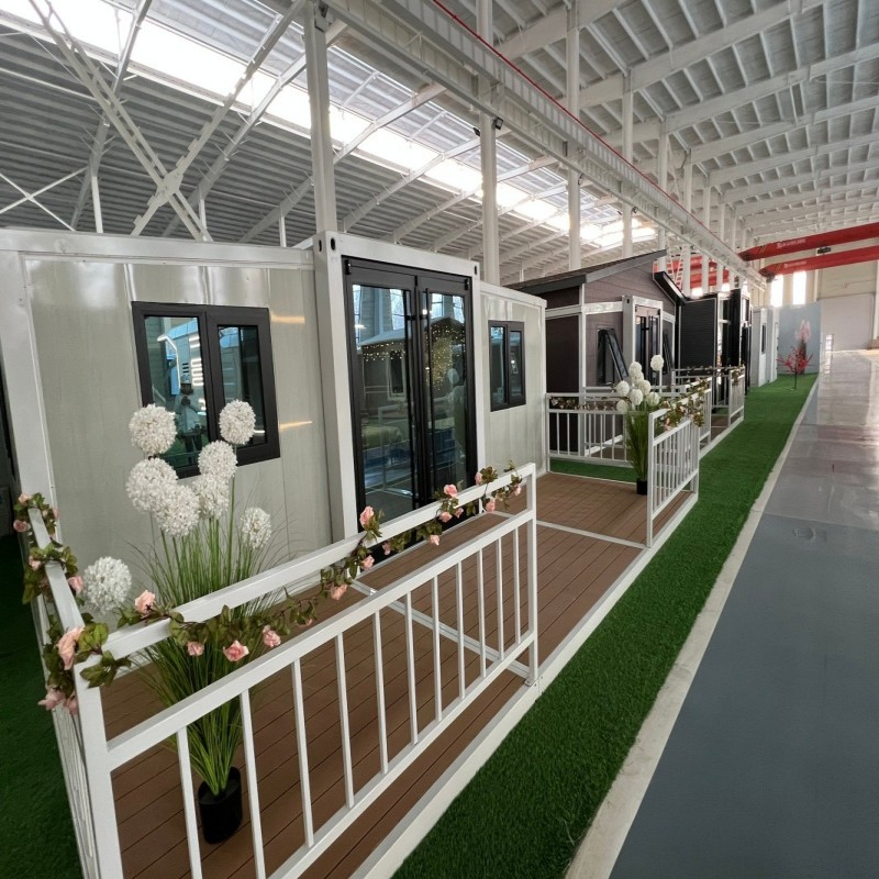 New Mega Mining Camping Waterproof Portable Cabin Luxury Expandable Tiny Home Factory