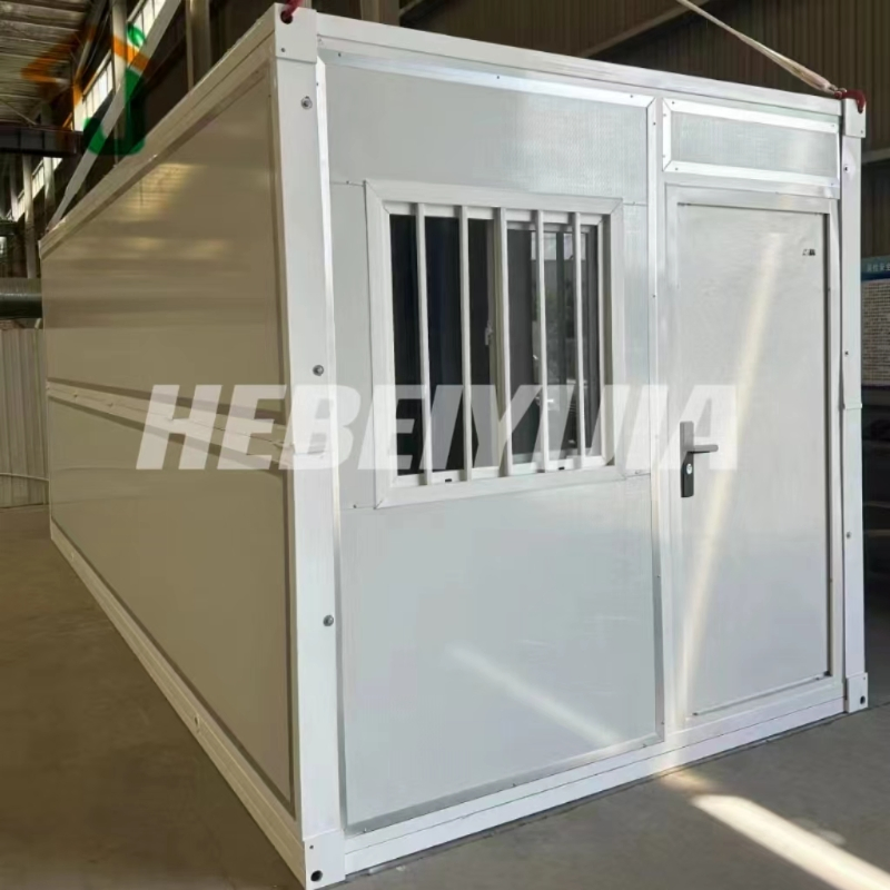 Customized Foldable and Assembled Integrated Housing by The Manufacturer, Simple Prefabricated Housing on Construction Site, Temporary Container Housing