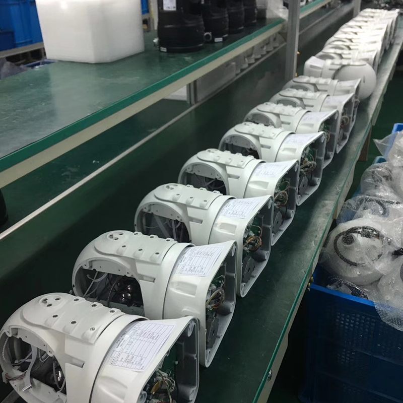 High-Performance Mobile Surveillance Dual Sensor Thermal PTZ Camera System