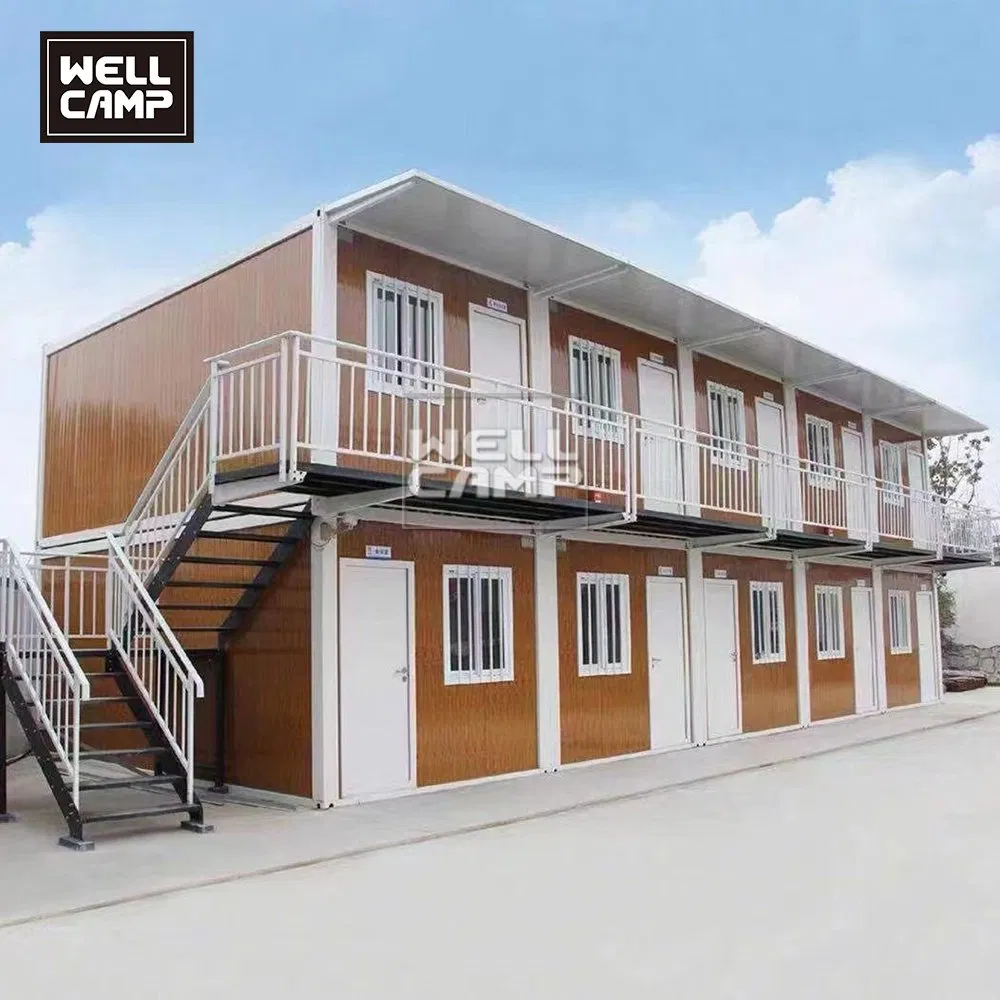 Luxury Domitory Modular Isolation Room Portable Flat Pack Container Office Building