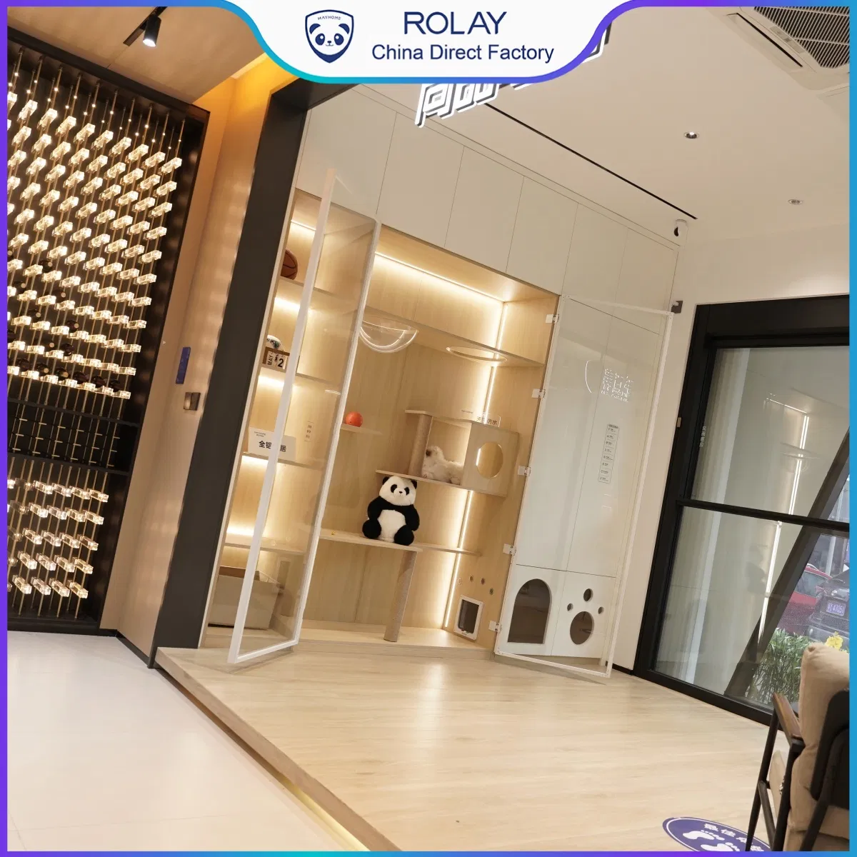 Stable Structure Anti-Deformation Long Lifespan Rounded Corners Pet Supply Unit with Factory Price