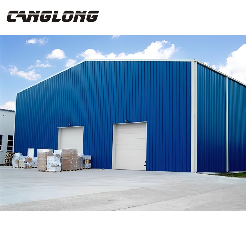 China Modular Prefab Flat Pack Steel Structure Building for Industrial