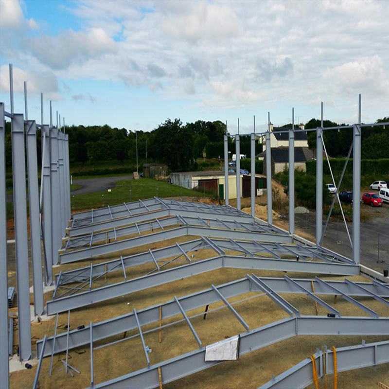 Clear Span Insulated Shed Prefabricated Steel Structure Foldable Container House Building