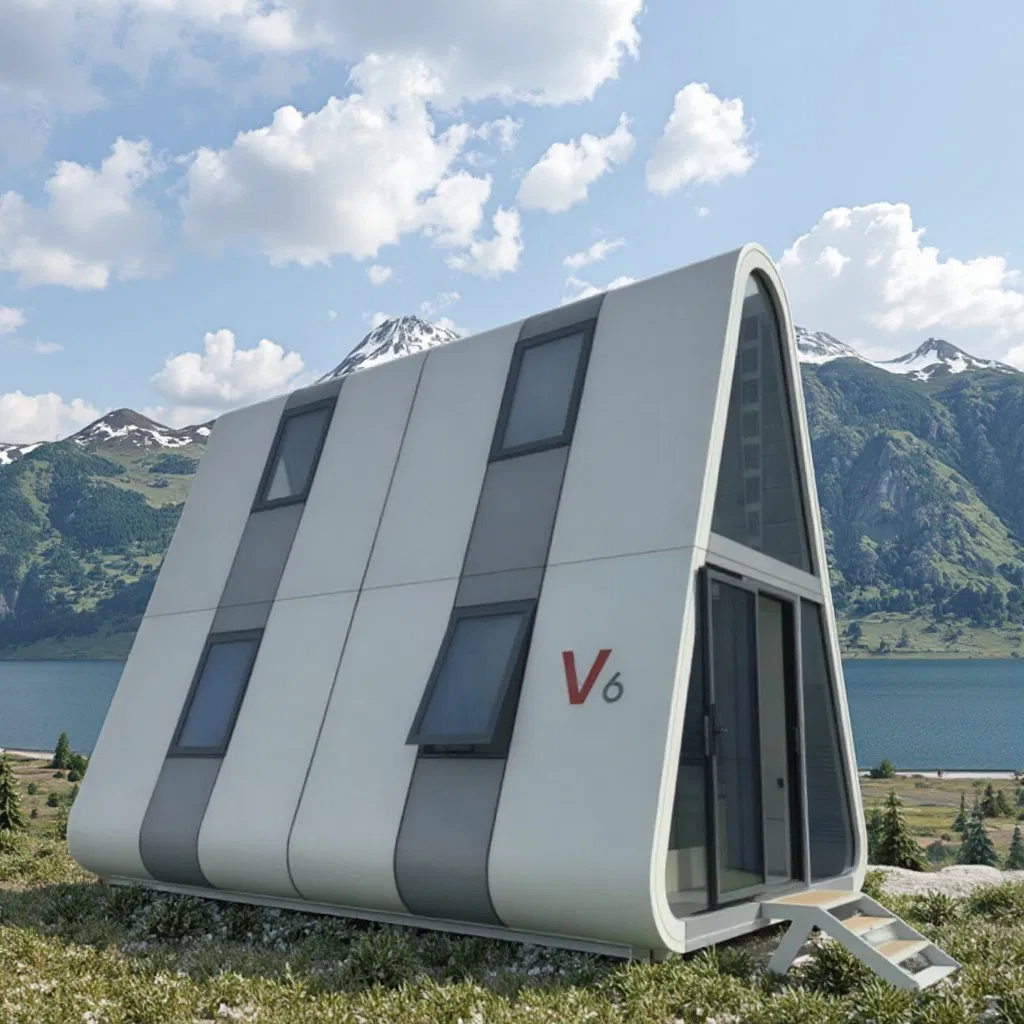 Lightweight and Easy-to-Install Mobile Space Capsule Unit for Quick Assembly