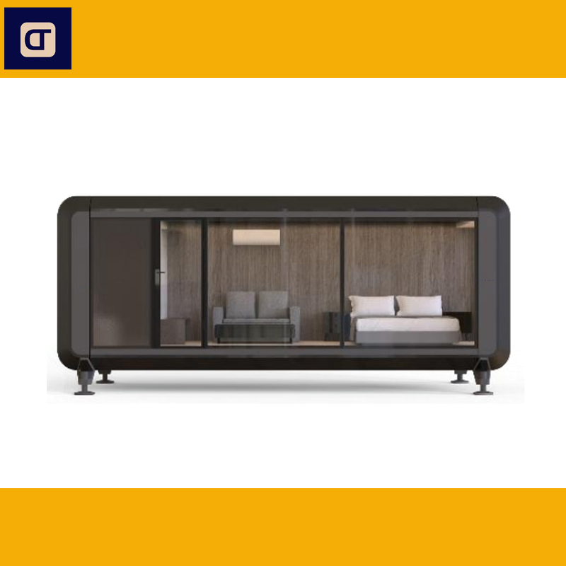 Versatile Apple Capsule Hotel Cabin for Sustainable Camping Experiences Modular Prefabricated Tiny Prefab Mini Mobile Tiny Home Office Pods Apple Cabin House